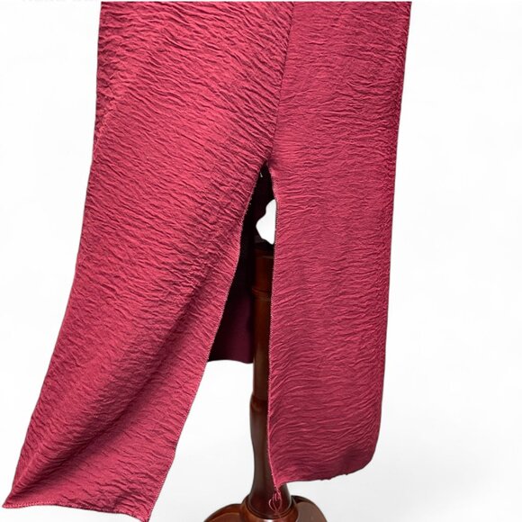 See You Monday Burgundy 90s Goth Slip Dress Size Large Witchy Grunge - Picture 5 of 8